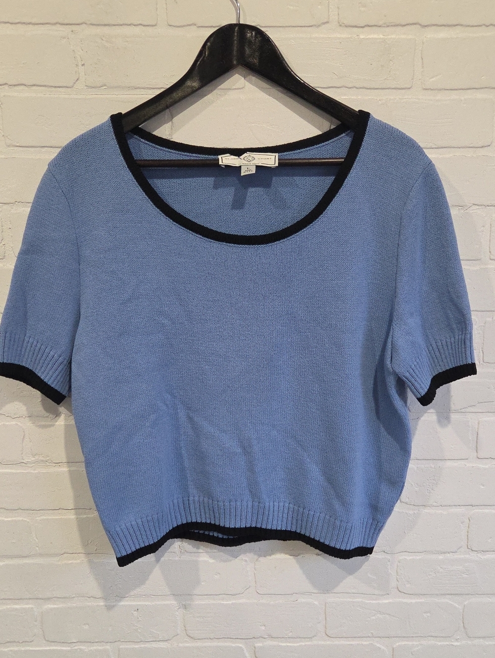 St John Sport Knit Crop Sweater